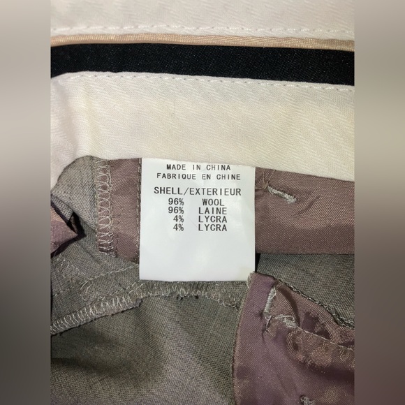 Theory Emery Tailor wool Lycra pants slacks trousers sz 2 professional career - Picture 5 of 9